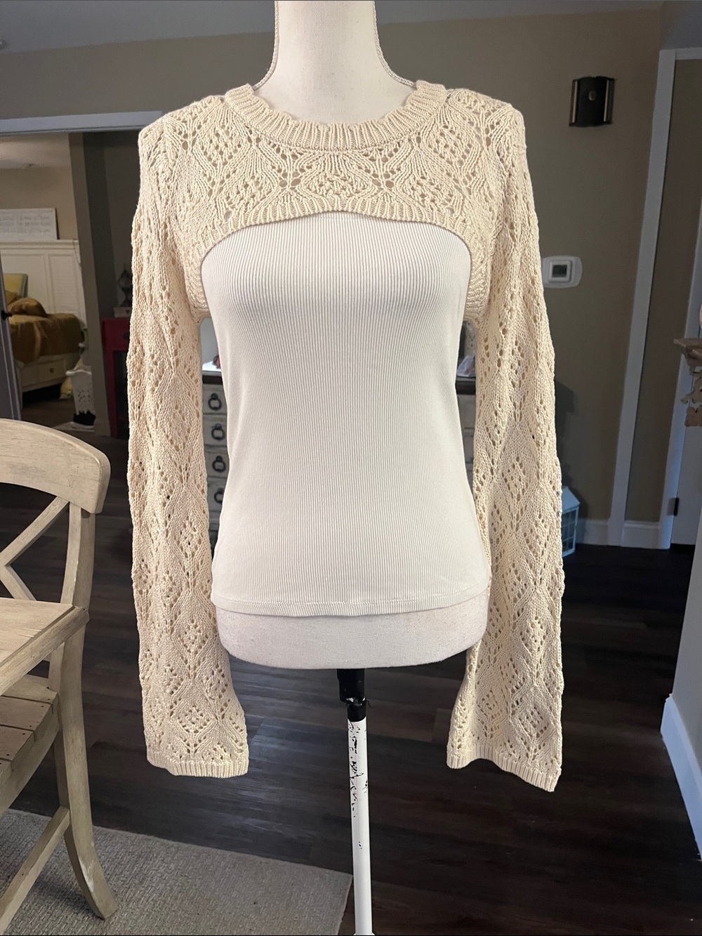 F21 Cream Knir Shurg